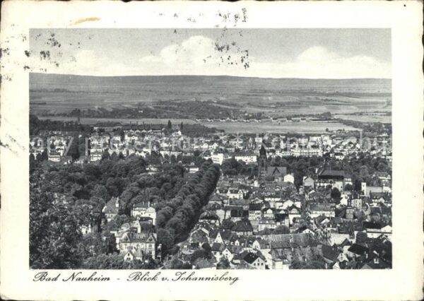 Bad Nauheim Blick vom Johannisberg