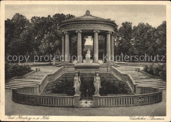 Bad Homburg Hoehe Elisabethbrunnen