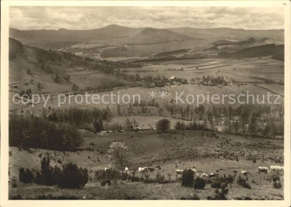 Weilrod Blick vom Pferdskopf auf DammersfeldNal
