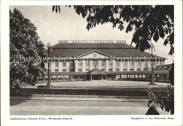 Biebrich Wiesbaden Sektkellereien Henkel & Co.