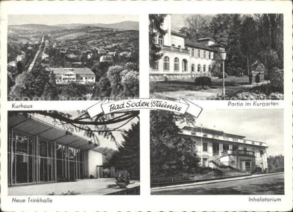 Bad Soden Taunus Inhalatorium u.Neue Trankhalle