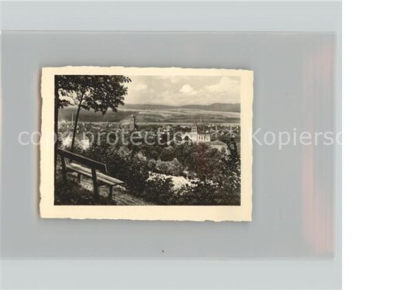 Bad Hersfeld Blick von den Alpen