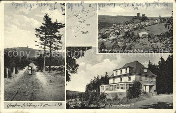 Oberreifenberg mit Haus Siegfried (feldpost)