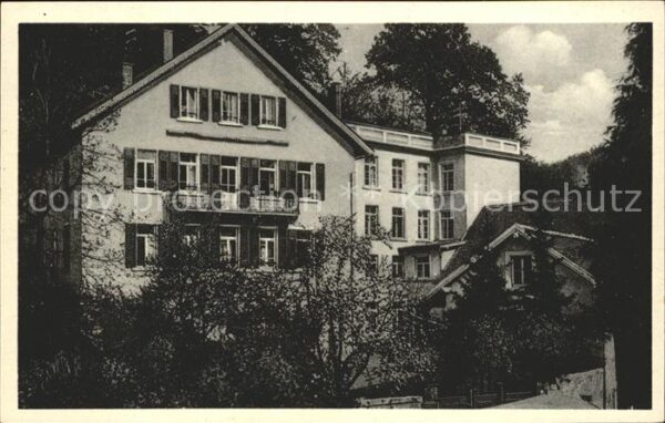 Jugenheim Rheinhessen Beamten-Erholungsheim der Deutschen Ban