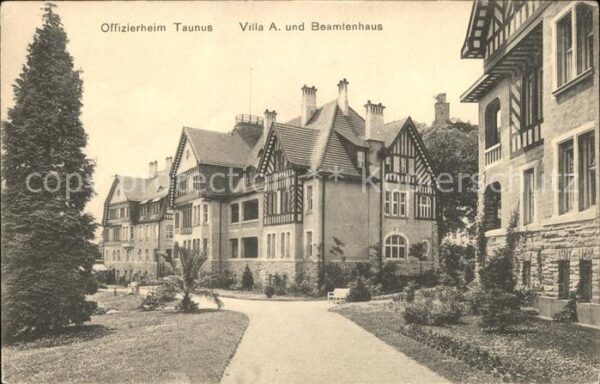 Falkenstein Taunus Offizierheim Taunus Villa A. u.Beamtenh