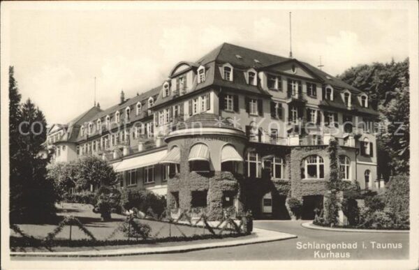 Schlangenbad Taunus Kurhaus