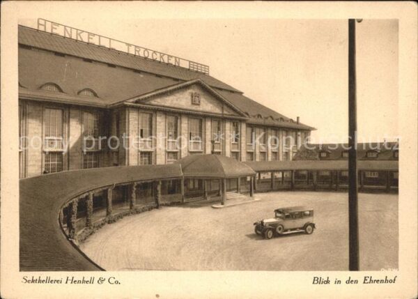 Biebrich Wiesbaden Ehrenhof der Sektkellerei Henkell & Co.