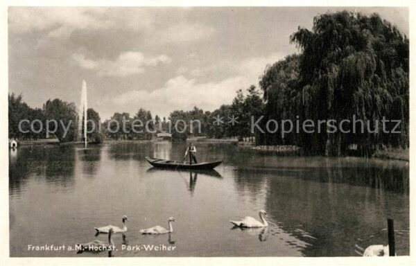 Hoechst Main Park Weiher