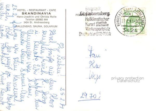 St Andreasberg Harz Hotel Restaurant Skandinavia – Bild 2