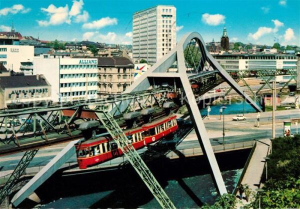 Wuppertal Schwebebahn Stadtmitte