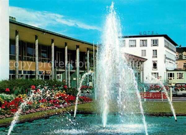 Bad Homburg Kurhaus Springbrunnen