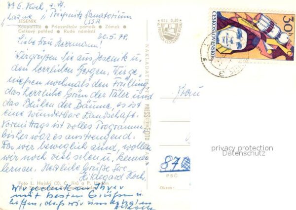 Jesenik Koupaliste Priessnitzuf pomnik Zamek Ce – Bild 2