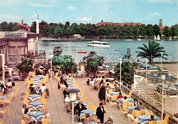 Hannover Maschsee Gaststätte Terrasse