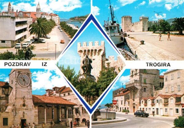 Trogir Trau Teilansichten Schloss
