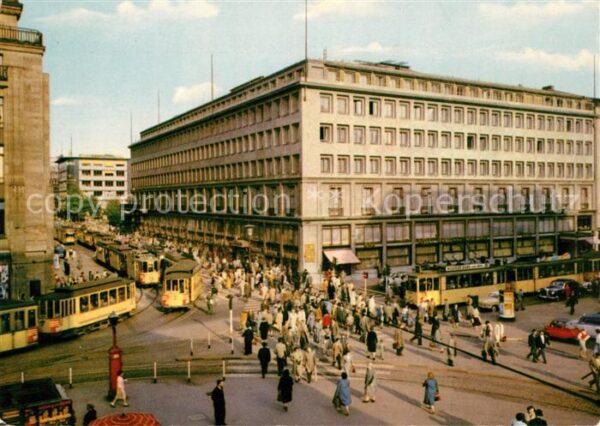 Duesseldorf Verkehrszentrum mit Breitenbacher Hof