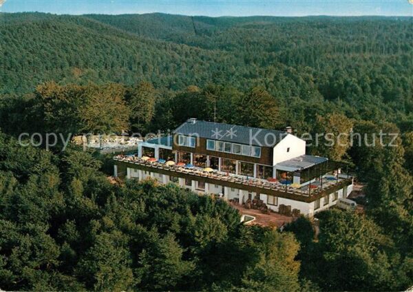 Hausbruch Berghotel Sennhütte Fliegeraufnahme