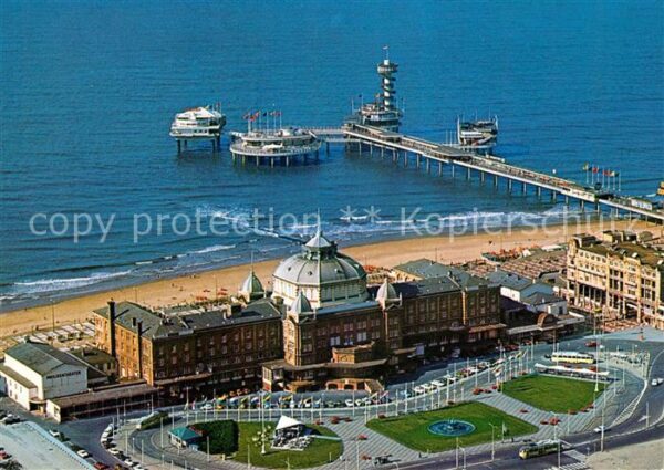 Scheveningen Pier Seebrücke Fliegeraufnahme