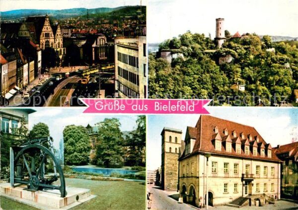Bielefeld Rathaus Sparrenburg Museumsgarten Theat