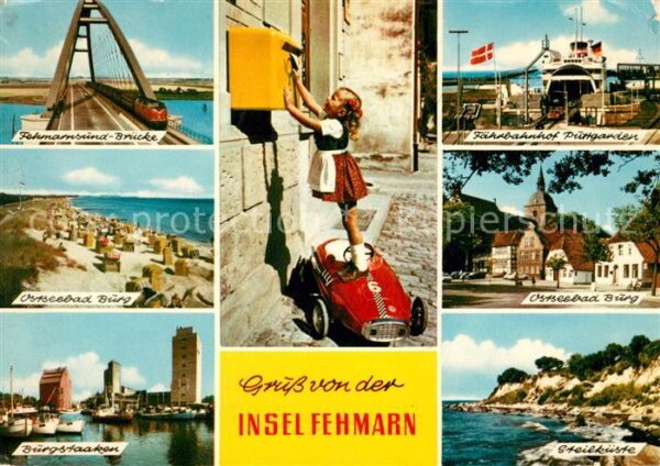 Insel Fehmarn Fehmarnsundbrücke Ostseebad Burg Burgst