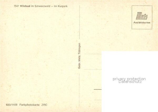Wildbad Schwarzwald Im Kurpark – Bild 2