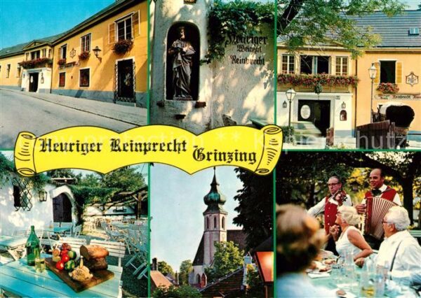 Grinzing Wien Heuriger Weingut Reinprecht Terrasse Ki