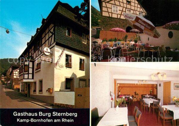 Kamp-Bornhofen Gasthaus Burg Sternberg Gaststube Terra