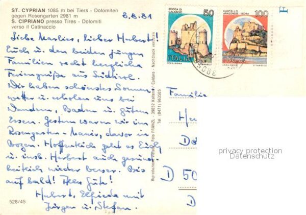 Tiers Tires St Cyprian mit Rosengarten – Bild 2