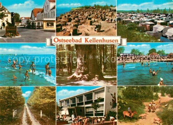 Kellenhusen Ostseebad Strassenpartien Strand Camping Badespas