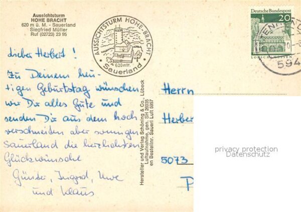 Sauerland Aussichtsturm Hohe Bracht – Bild 2