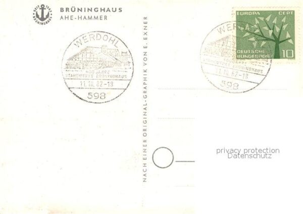 Werdohl brüninghaus Ahe Hammer – Bild 2