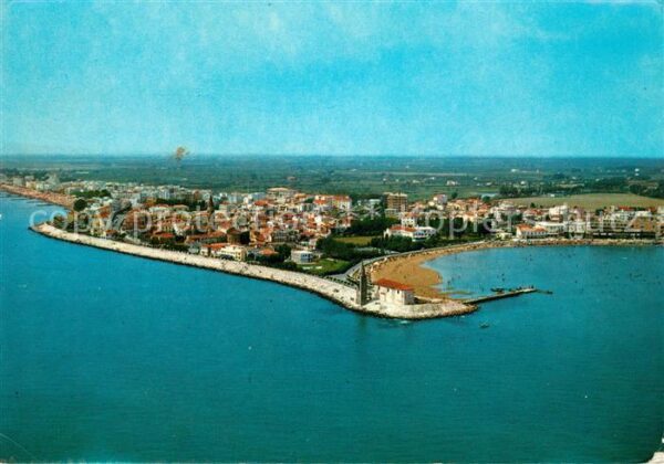 Caorle Venezia Fliegeraufnahme