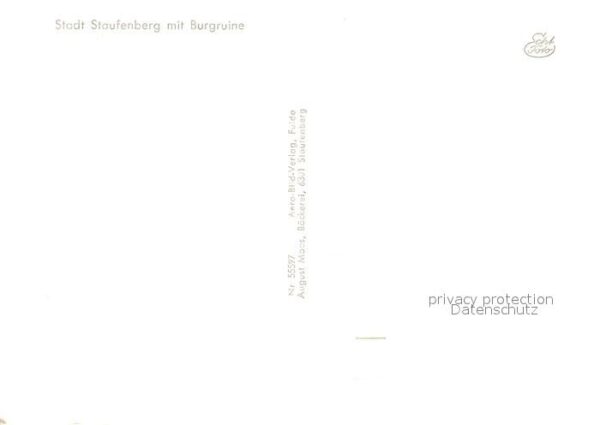 Staufenberg Hessen mit Burgruine – Bild 2