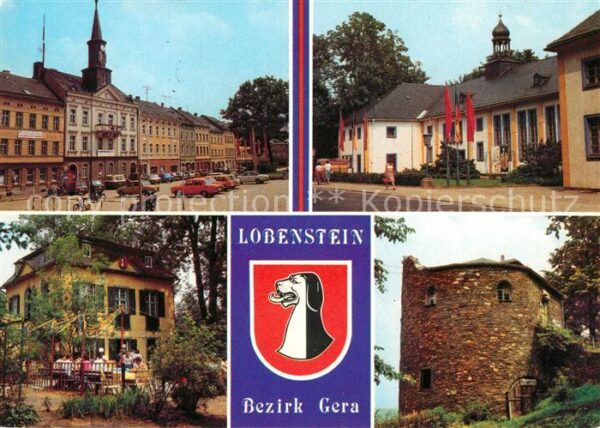 Bad Lobenstein Thueringen Markt Kreiskulturhaus Parkpavillon Alte