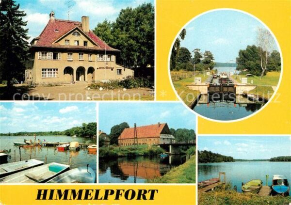 Himmelpfort FDGB Erholungsheim Schleuse Stolpsee Br