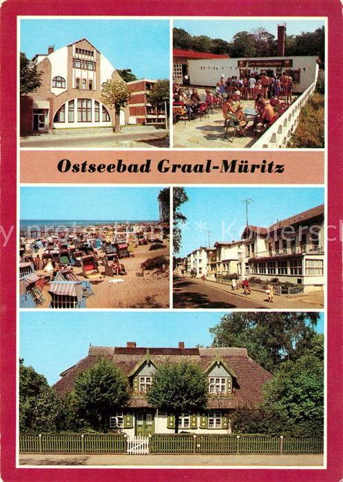 Graal-Mueritz Ostseebad Ferienobjekt Strandperle Cafe Eis Terra