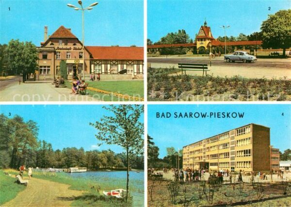 Bad Saarow-Pieskow Bahnhofshotel Johannes R Becher Platz S