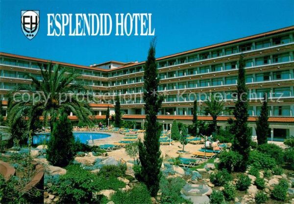 Blanes Esplendid Hotel Piscina