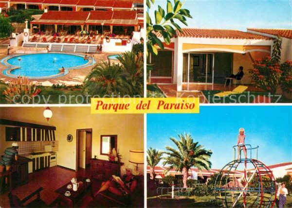 Playa del Ingles Parque del Paraiso Bungalow Swimming Po