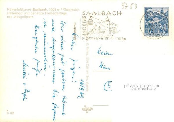 Saalbach-Hinterglemm Hallenbad mit Freibad und Minigolfplatz – Bild 2