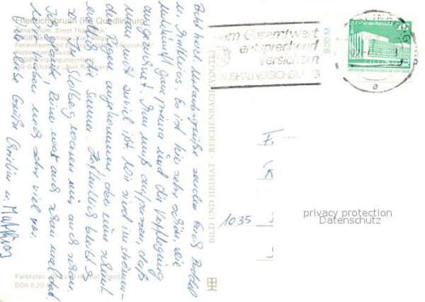 Friedrichsbrunn Harz Sanatorium Ernst Thälmann FDGB Bettenha – Bild 2