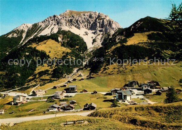 Malbun mit Doppelsesselbahn Sareiserjoch und O