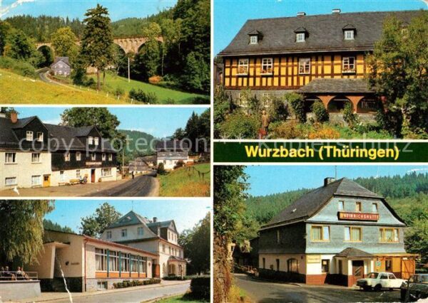 Wurzbach Viadukt Sormitztal Konsum Gaststätte FD