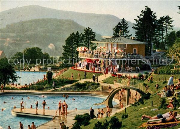 Bad Kissingen Terrassen Schwimmbad am Ballinghain