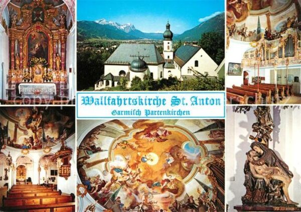 Garmisch-Partenkirchen Wallfahrtskirche Sankt Anton
