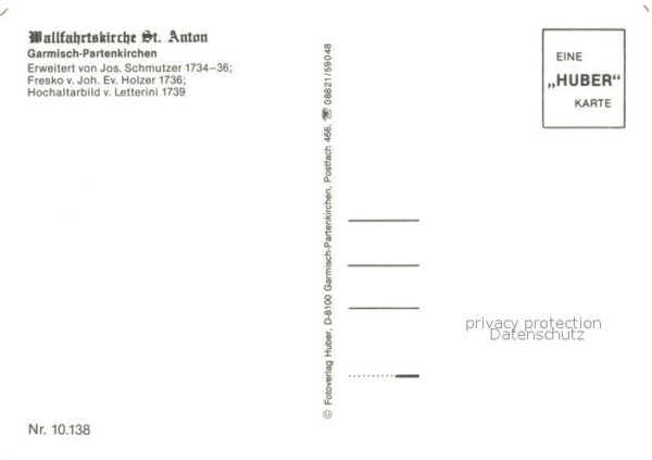 Garmisch-Partenkirchen Wallfahrtskirche Sankt Anton – Bild 2