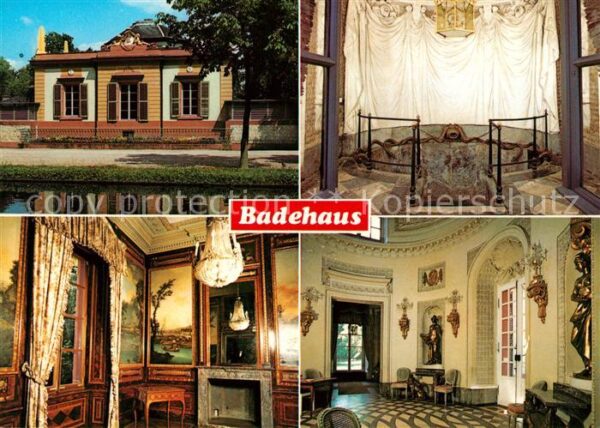 Schwetzingen Schlossgarten Badehaus Kurfürst Carl Th