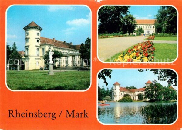 Rheinsberg Schloss Diabetiker Sanatorium Lehmann