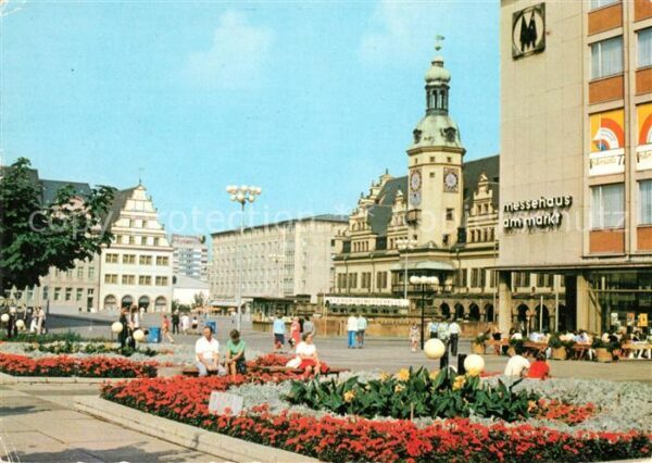 Leipzig Markt altes Rathaus