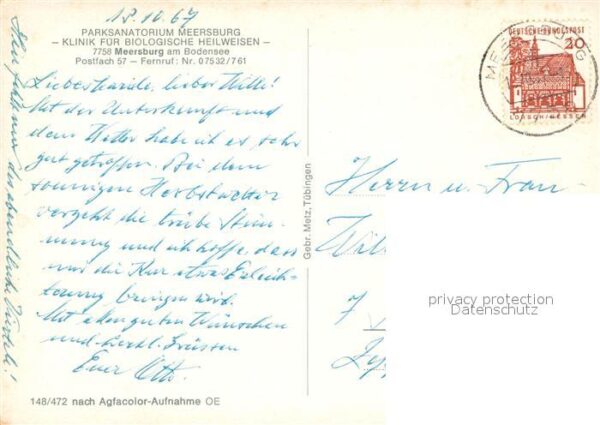 Meersburg Bodensee Parksanatorium – Bild 2