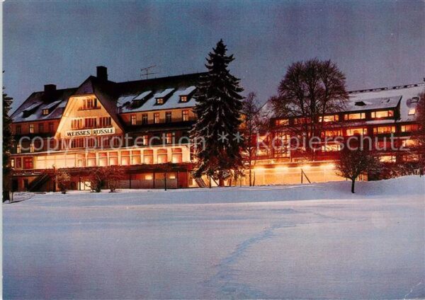 Hinterzarten Hotel Weißes Rössle Winter